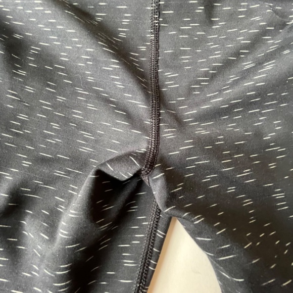 Victorias Secret VSX black white work out SET leggings top M - Picture 4 of 4